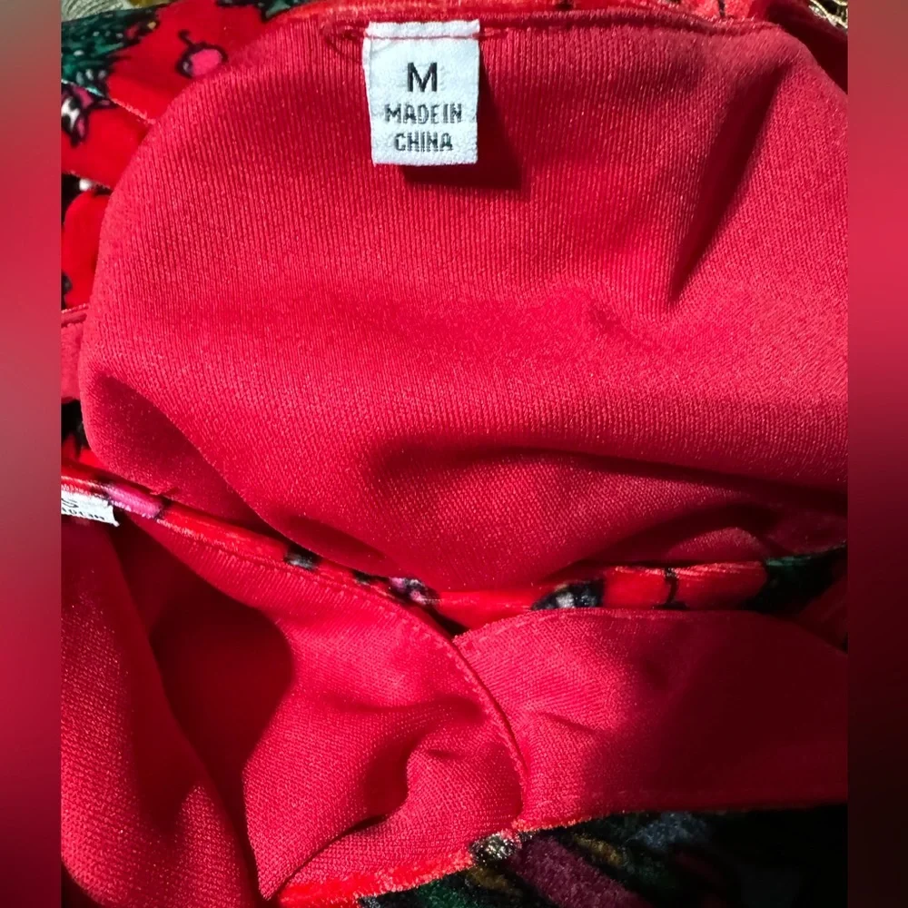 Christmas Overalls Velour - Picture 3 of 10